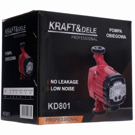 Pompa de circulație KraftDele KD801, 45W, 60 l/min, înălțime pompare 6 m, pentru instalații de încălzire centrală și sisteme solare - Img 10