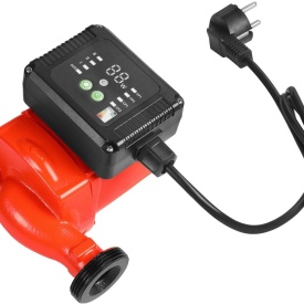 Pompa de circulație KraftDele KD803 25-60/180 cu panou de control, funcție auto și mod de noapte pentru instalații termice