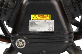 Pompă de compresor aer Mar-Pol HW3090 BJC M806824B, compresor în 2 trepte, 1150 l/min, 12,5 bar, pentru butelie 200-300 L - Img 4