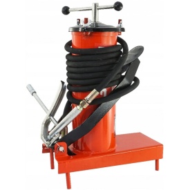 Pompa de gresat actionata la picior recipient 3L VERKE V86130 – Kraft&Dele