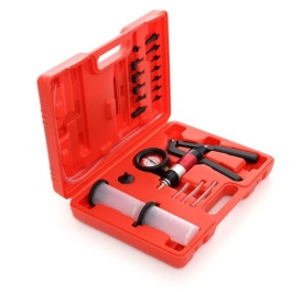 Pompă de vid manuală KraftDele KD10515 cu manometru, furtunuri și adaptoare pentru testare vacuum și aerisire sisteme auto - Img 10