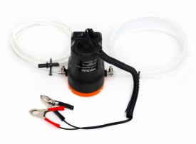 Pompa electrică autoamorsantă KraftDele KD1173 12V pentru transfer motorină, ulei și kerosen, cu clești baterie - Img 3