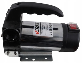 Pompă electrică de transfer ulei și motorină 24V 160W, debit 50 l/min, MaxRom V80174 pentru atelier, fermă și utilaje - Img 5