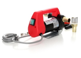 Pompa electrică portabilă 24V pentru transfer motorină, ulei și kerosen KraftDele KD1169, cu filtru extern - Img 4