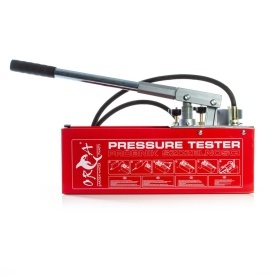 Pompă manuală pentru testarea etanșeității instalațiilor hidraulice Mar-Pol PR-50, 5 MPa / 50 bar, rezervor 12 L - Img 4