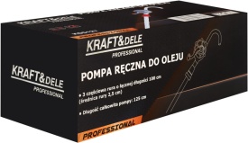 Pompa manuală rotativă autosorbantă pentru ulei și motorină KraftDele KD5127, pentru butoaie, rezervoare și canistre - Img 12