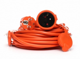 Prelungitor electric de grădină KraftDele KD4023, 10 m, 3x1,5 mm, cu clapetă de protecție pentru uz casnic și exterior