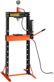 Presă hidraulică de atelier 30T KraftDele KD5876 cu piston glisant lateral și platformă reglabilă pe 8 niveluri - Img 5