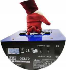 Prostownik auto Mar-Pol GZL-70 RIPPER 12V/24V cu funcție Fast Charge și asistență la pornire, 50A / 250A - Img 8