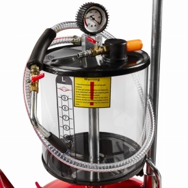 Recuperator ulei gravitational 80L KraftDele KD10520, recuperator și colector pentru service auto și atelier - Img 4