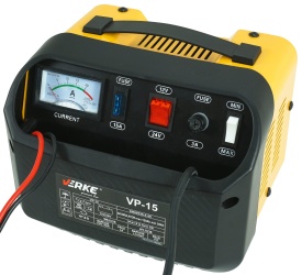 Redresor auto 12V/24V MaxRom V80016 pentru acumulatori plumb-acid, cu ampermetru și protecții la scurtcircuit și supraîncărcare - Img 2