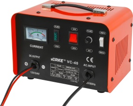 Redresor auto 12V/24V MaxRom VC-40, 20A, cu ampermetru și protecții pentru acumulatori plumb-acid 90-250Ah - Img 4