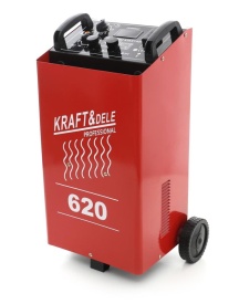 Redresor auto cu funcție de pornire KraftDele KD1915, LCD, 250A, 12V/24V, pentru acumulatori 20-600Ah - Img 5