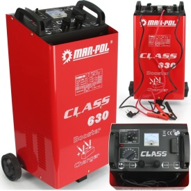 Redresor auto cu funcție de pornire Mar-Pol CLASS 630, 12V/24V, pentru acumulatori plumb-acid 60-800Ah