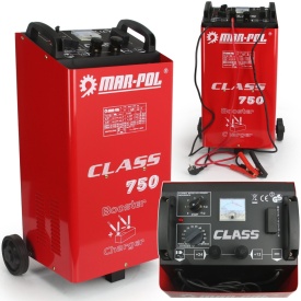 Redresor auto cu funcție de pornire Mar-Pol CLASS 750 LCD, 12V/24V, pentru acumulatori 60-900Ah, model M82514