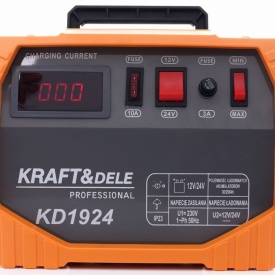 Redresor auto KraftDele KD1924 12V/24V pentru acumulatori 30-250Ah, cu încărcare rapidă și funcție de pornire asistată - Img 12
