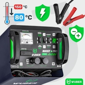 Redresor de tip robot de pornire Wuber 42A Jump-Start 400A W14007 - Img 2