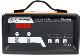 Redresor electronic auto cu funcție de pornire Mar-Pol BC-75A, afișaj electronic, 12V, 2/12A, pentru acumulatori 20-120Ah - Img 3
