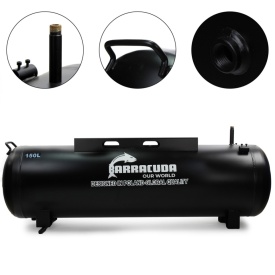 Rezervor Aer Comprimat 150L, Orizontal, 13.2 Bari Maxim Barracuda B-AC0140