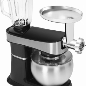 Robot de bucătărie 3 în 1 KraftDele KD4164, bol 6L inox, blender din sticlă 1,5L, mașină de tocat carne, 2200W - Img 10