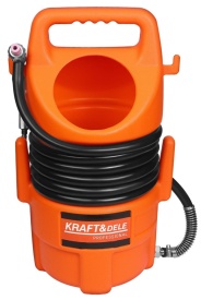 Sablator pneumatic KraftDele KD5932, rezervor 10L, furtun 4,5 m, 4 duze pentru curățare rugină și decapare - Img 3