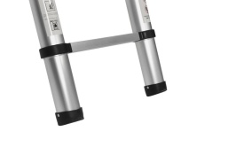 Scară din aluminiu KraftDele cu 10 trepte, înălțime de lucru 3,2 m, suportă până la 150 kg - Img 9