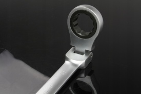 Set chei fixe-combinate cu clichet Mar-Pol 22 piese, 6-32 mm, chei îndoite din oțel CrV, în valiză - Img 10