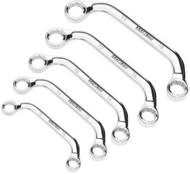 Set chei fixe și inelare KraftDele KD10999, 47 piese, gamă extinsă pentru service auto, atelier și lucrări mecanice - Img 6