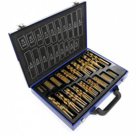 Set de 170 burghie de titan HSS-TIN pentru metal TA1313 Tagred - Img 4