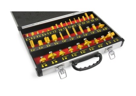 Set de 35 freze pentru lemn XM22550R – Kraft&Dele