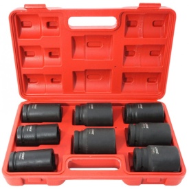 Set de chei tubulare IMPACT 8 piese 24-38mm 3/4" V39470 VERKE