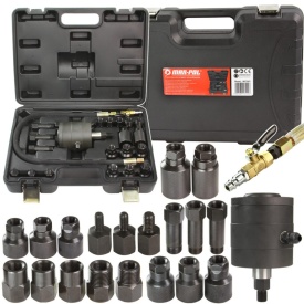 Set pneumatic extractor injectoare Mar-Pol M57682, cu adaptoare multiple pentru demontare în atelier auto - Img 8
