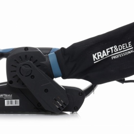 Șlefuitor cu bandă KraftDele KD1679-Z 1850W pentru suprafețe mari, lemn, plăci și pregătirea înainte de vopsire - Img 3