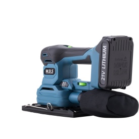 Șlefuitor excentric 3 în 1 cu acumulator 21V 3Ah KraftDele WDS2526, pentru șlefuire și lustruire lemn, metal, tencuială - Img 7