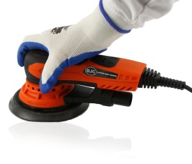Șlefuitor excentric electric 150 mm Mar-Pol B90210, 350W, reglaj 4000-10000 rpm, conectare aspirare praf - Img 9