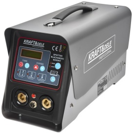 Spotter tinichigerie auto KraftDele KD5997 cu cărucior și accesorii pentru reparații caroserie și sudură în puncte - Img 10