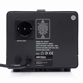 Stabilizator de tensiune AVR 1000VA 230V KraftDele KD1931 pentru protecția echipamentelor electrice și electronice - Img 5