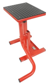 Stand cric ridicare motocicletă cross, enduro și trial MaxRom, suport service universal 135 kg, înălțime 275-380 mm - Img 3