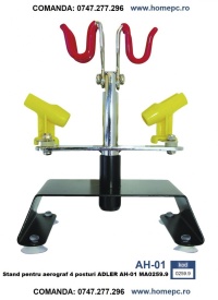 Stand pentru aerograf 4 posturi ADLER AH-01 MA0259.9 – Kraft&Dele