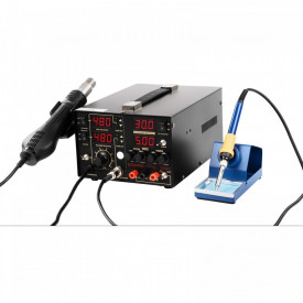 Statie de lipit cu aer cald 4 in 1 75+650 W 480C S-LS-1 Stamos 10020994 - Img 2