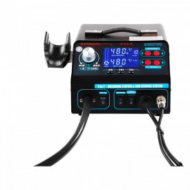 Statie de lipit cu aer cald 5 in 1 75+550 W 480C S-LS-6 Stamos 10020999 - Img 3