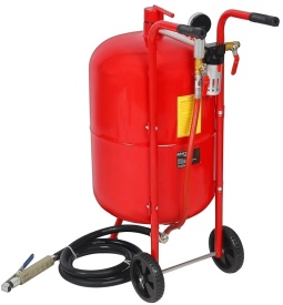 Statie de sablare profesionala cu nisip mobila 80L 400–700 l/min MXK5855