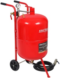 Statie de sablare profesionala cu nisip mobila 80L 400–700 l/min MXK5855 - Img 10