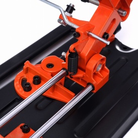 Suport stativ pentru polizor unghiular 110-125 mm KraftDele KD509, pentru tăieri precise și stabile în atelier - Img 5
