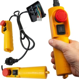 Telecomandă cu fir pentru troliu electric de construcții 300/600 kg MaxRom, control sigur și precis - Img 10