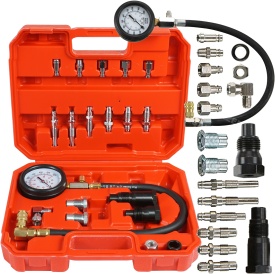 Tester compresie motor diesel MaxRom, set profesional pentru măsurarea presiunii de comprimare în cilindri