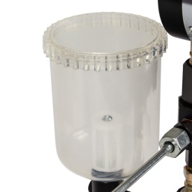 Tester pentru capete de injectoare diesel Mar-Pol M57686, 0-600 bar, cu manometru, rezervor și 2 adaptoare - Img 3