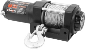 Troliu electric auto 12V 3500 lbs cu cablu din oțel 12 m și telecomandă, pentru ATV, off-road și remorci MaxRom V06033 - Img 6