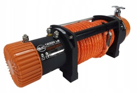 Troliu electric BJC 12000lbs M80810 – 5440kg, 12V, 6.6 CP, frânghie sintetică 10mm×26m, telecomenzi incluse - Img 6
