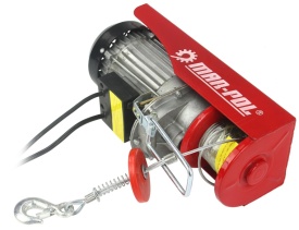 Troliu electric cu cablu Mar-Pol 300/600 kg, 1200 W, 230 V, ridicare 12 m/6 m, pentru garaj, atelier și șantier - Img 4